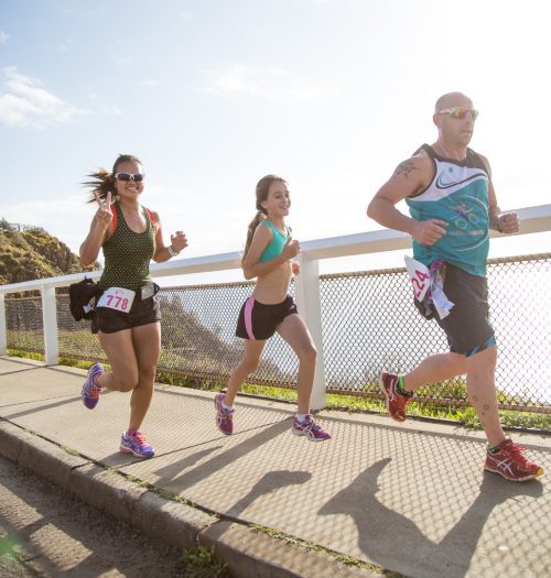 Three Runs Doing Byron Bay Triathlon