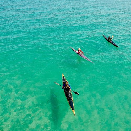 Family friendly kayaking in Byron Bay